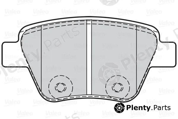 Valeo 302134 — Brake Pad Set, disc brake FIRST