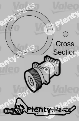 Valeo 509740 — Gasket, coolant pipe