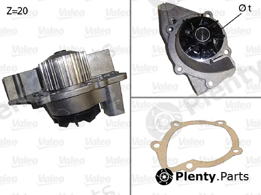 Valeo 506531 — Water Pump, engine cooling
