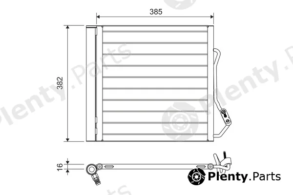 Valeo 822639 — Condenser, air conditioning
