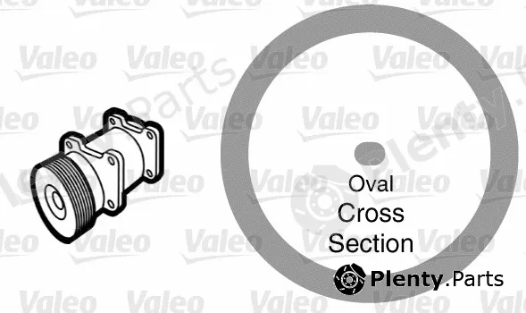 Valeo 509180 — Gasket, coolant pipe