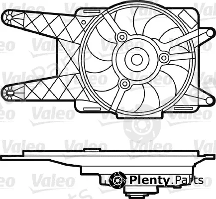 Valeo 698562 — Fan, engine cooling