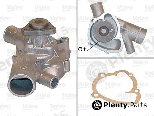 Valeo 506186 — Water Pump, engine cooling
