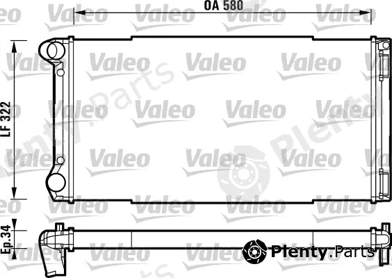 Valeo 732913 — Radiator, engine cooling
