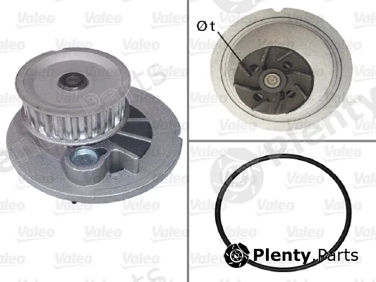 Valeo 506703 — Water Pump, engine cooling