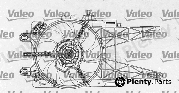 Valeo 698763 — Fan, engine cooling