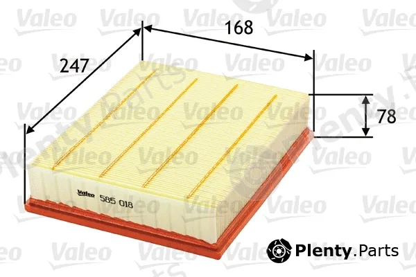 Valeo 585018 — Air Filter
