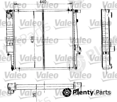 Valeo 819399 — Radiator, engine cooling