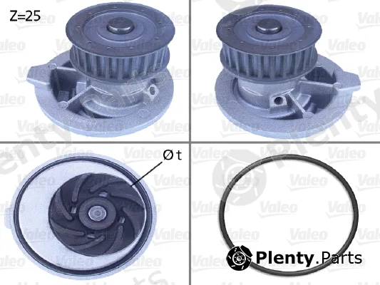 Valeo 506310 — Water Pump, engine cooling