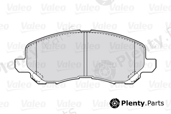 Valeo 301886 — Brake Pad Set, disc brake FIRST