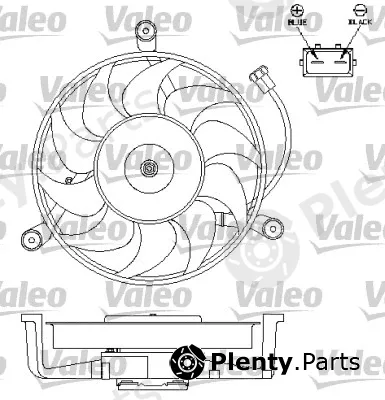 Valeo 696179 — Fan, engine cooling