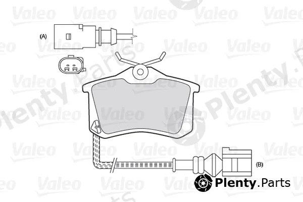 Valeo 301180 — Brake Pad Set, disc brake FIRST
