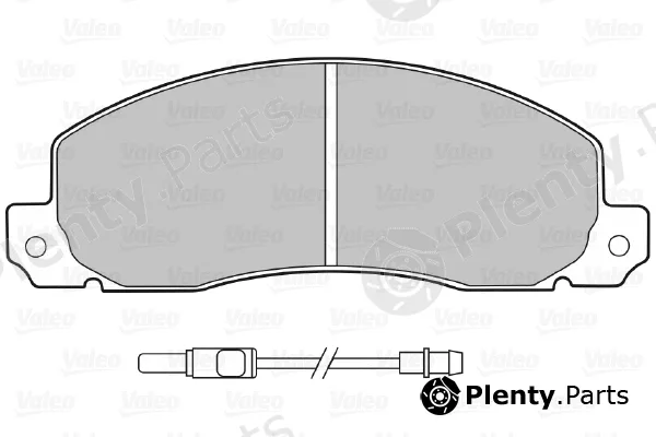 Valeo 598086 — Brake Pad Set, disc brake