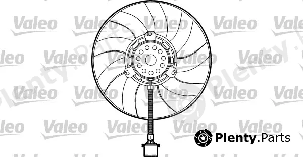 Valeo 698373 — Fan, engine cooling