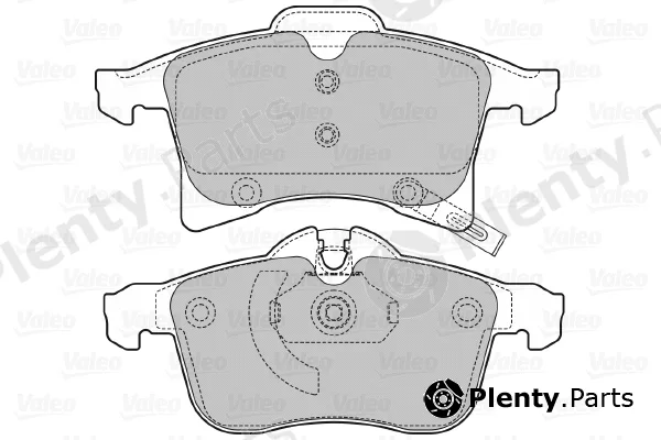 Valeo 598860 — Brake Pad Set, disc brake