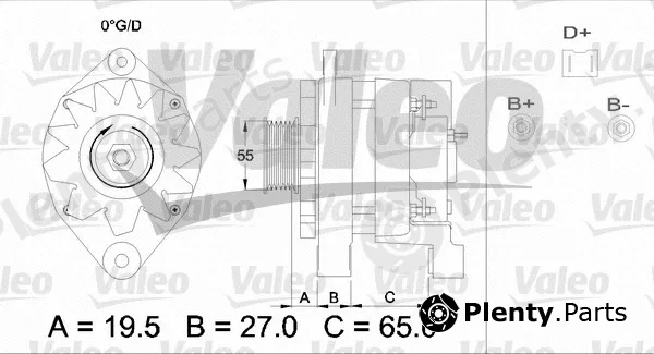 Valeo 436462 — Alternator VALEO RE-GEN REMANUFACTURED