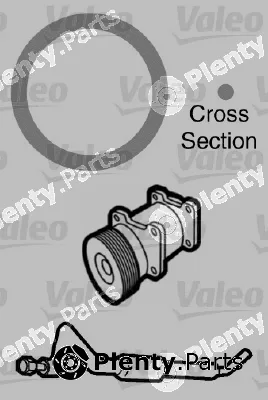 Valeo 509736 — Gasket, coolant pipe