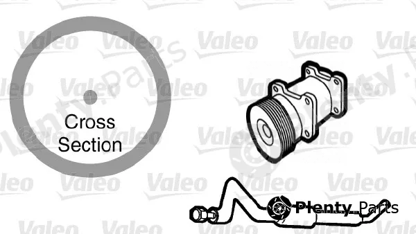 Valeo 509767 — Gasket, coolant pipe