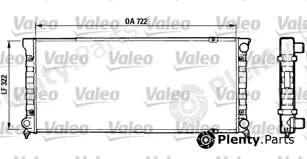 Valeo 883872 — Radiator, engine cooling