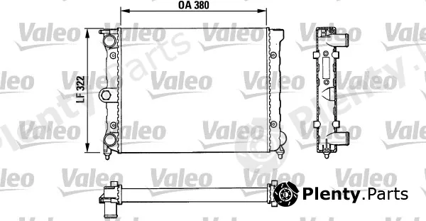 Valeo 883818 — Radiator, engine cooling