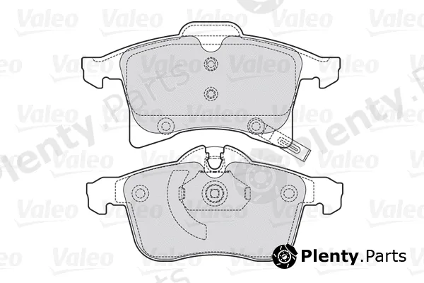 Valeo 301860 — Brake Pad Set, disc brake FIRST