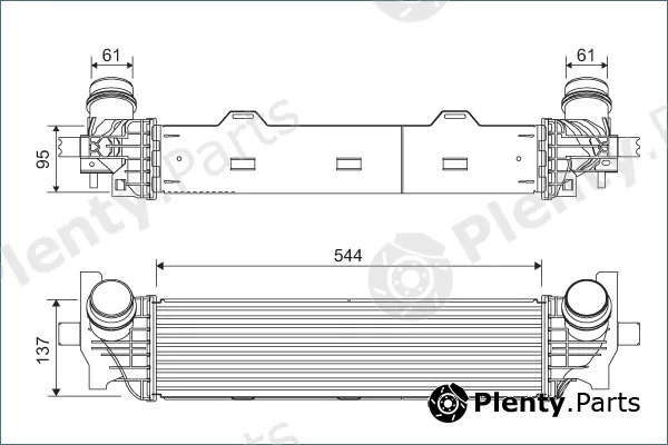 Valeo 822934 — Charge Air Cooler