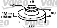 Valeo 186567 — Brake Disc