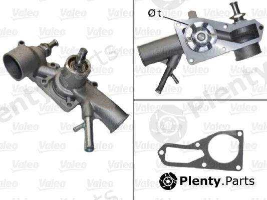 Valeo 506273 — Water Pump, engine cooling
