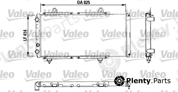 Valeo 883765 — Radiator, engine cooling