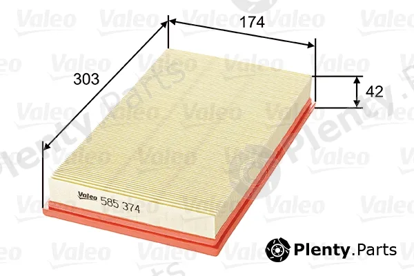 Valeo 585374 — Air Filter