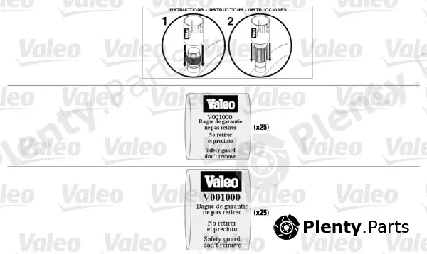 Valeo 699938 — Gasket, coolant pipe