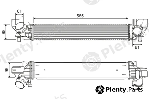 Valeo 818318 — Charge Air Cooler