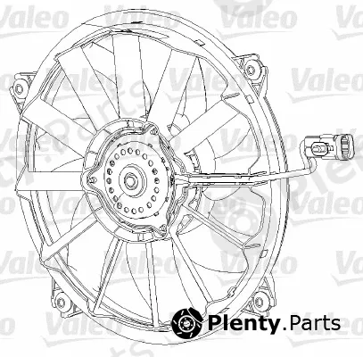 Valeo 696091 — Fan, engine cooling