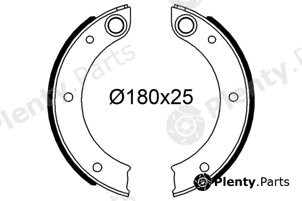 Valeo 564310 — Brake Shoe Set