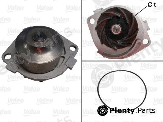 Valeo 506597 — Water Pump, engine cooling