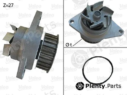 Valeo 506385 — Water Pump, engine cooling