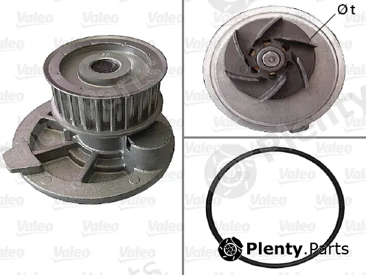 Valeo 506856 — Water Pump, engine cooling