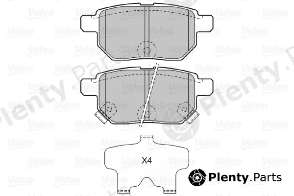 Valeo 601132 — Brake Pad Set, disc brake
