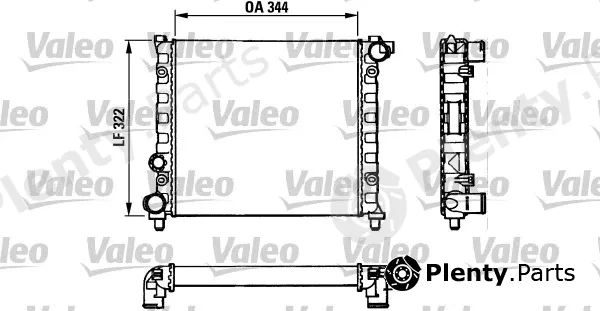 Valeo 883921 — Radiator, engine cooling