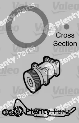Valeo 509744 — Gasket, coolant pipe