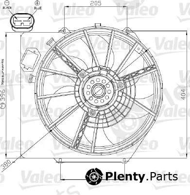 Valeo 696215 — Fan, engine cooling