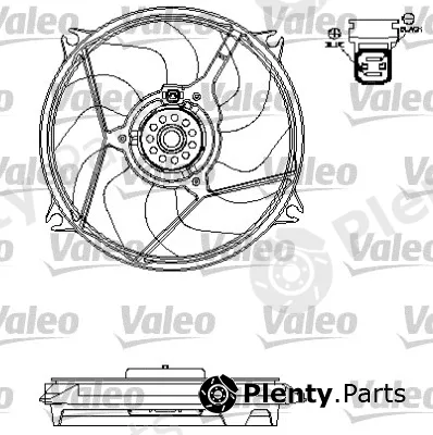 Valeo 696138 — Fan, engine cooling