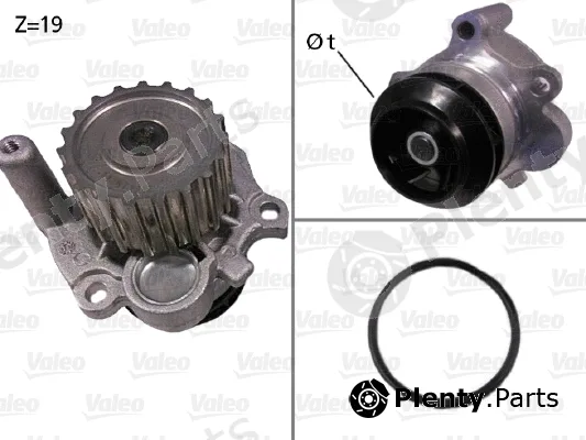 Valeo 506533 — Water Pump, engine cooling