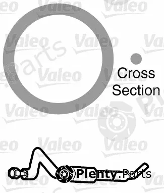 Valeo 509182 — Gasket, coolant pipe