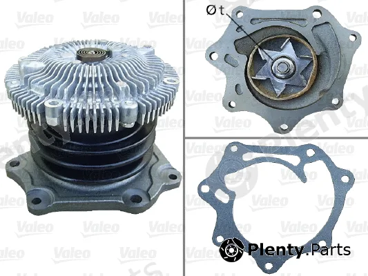 Valeo 506733 — Water Pump, engine cooling