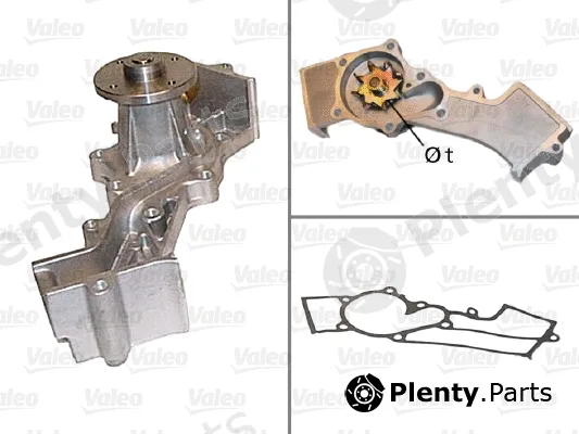 Valeo 506606 — Water Pump, engine cooling