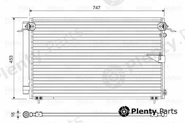 Valeo 814112 — Condenser, air conditioning