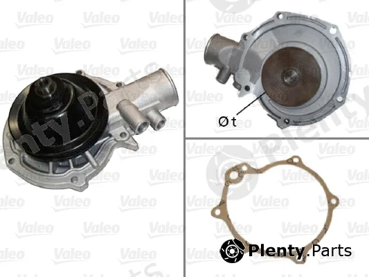 Valeo 506084 — Water Pump, engine cooling