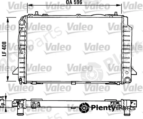 Valeo 731429 — Radiator, engine cooling