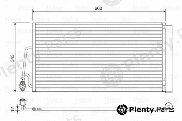 Valeo 814409 — Condenser, air conditioning